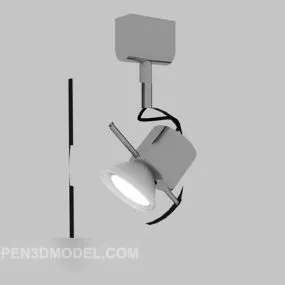 Gray Spotlight System 3d model
