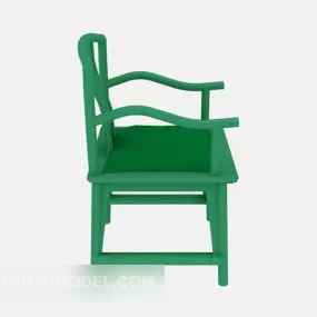 Green Circle Chair 3d model