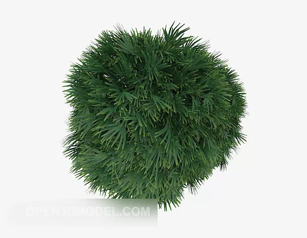 Autumn Plant Bushes 3d model
