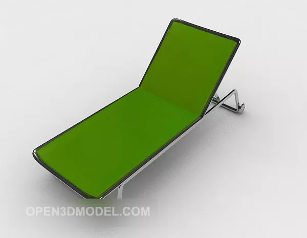 Green Recliner Chair 3d model Green Recliner Chair 3d model