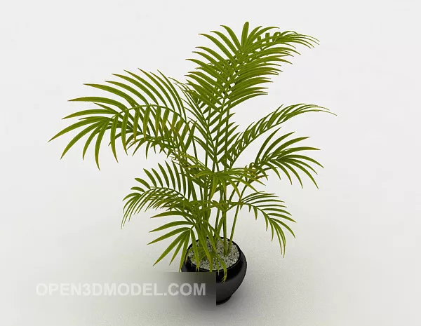 Green Simple Bonsai Furniture 3d model Green Simple Bonsai Furniture 3d model