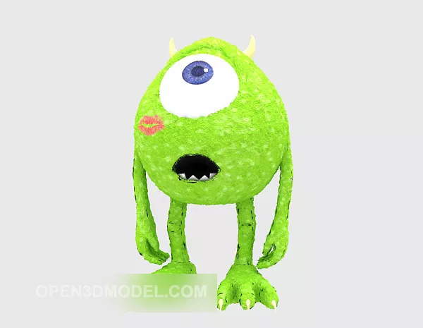 Green Stuff Toy 3d model Green Stuff Toy 3d model