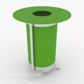 Big Green Trash 3d model