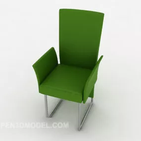 Green Fashion Lounge Chair 3d model