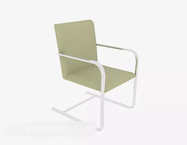 Green Fashion Office Chair 3d model Green Fashion Office Chair 3d model