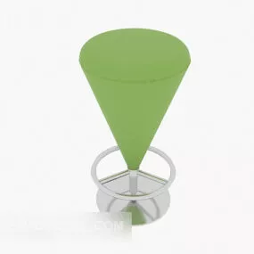 Green High Stool Bar Chair 3d model