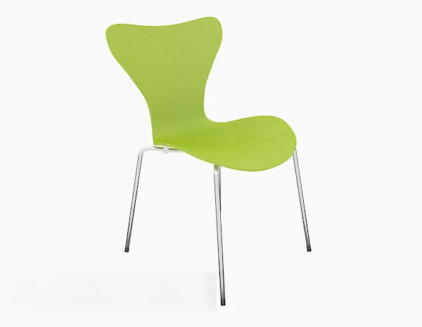 Green Modern Lounge Chair 3d model Green Modern Lounge Chair 3d model