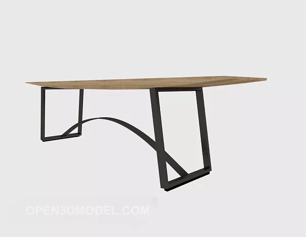Spaceship Bench Furniture 3d model