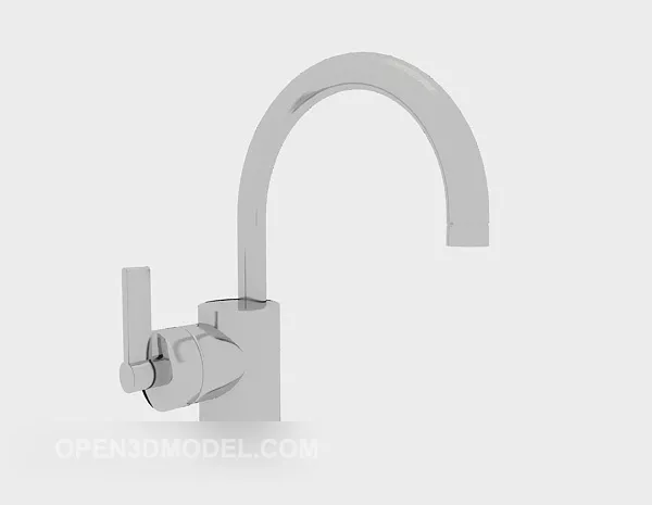 Black Water Tap 3d model