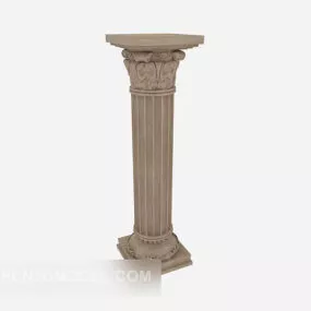 Roman Column Stone 3d model