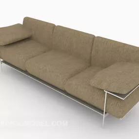 Grey Home Multiplayer Sofa 3d model