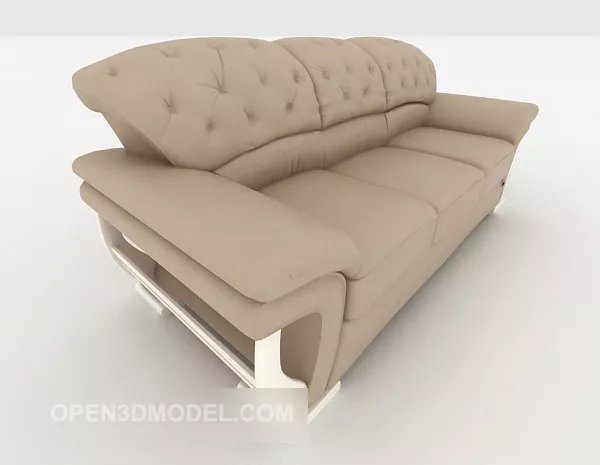 Grey Light Color Multi Seaters Sofa Design 3d model Grey Light Color Multi Seaters Sofa Design 3d model