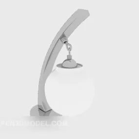 Grey Personality Minimalist Table Lamp 3d model