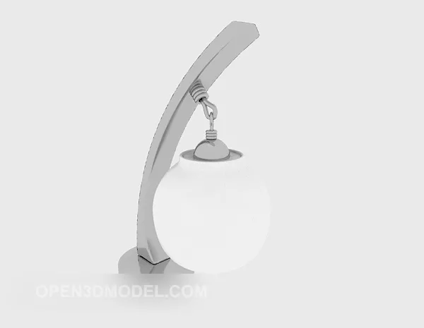 Grey Personality Minimalist Table Lamp 3d model Grey Personality Minimalist Table Lamp 3d model
