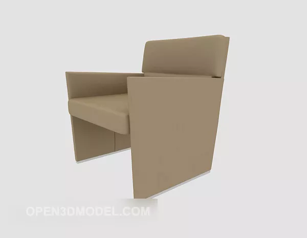 Modern Chaise Lounge 3d model