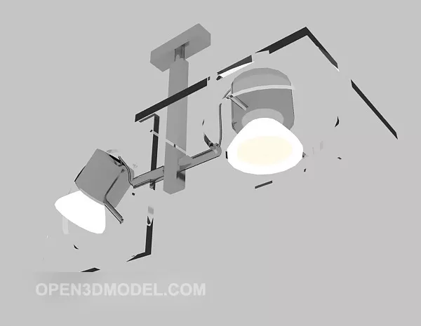 Halogen Spotlight 3d model