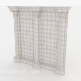 Grey Stone Component 3d model