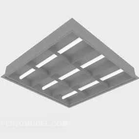 Grille Light Disc 3d model