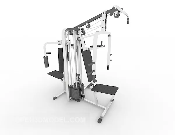 Gym Equipment Hack Machine 3d model