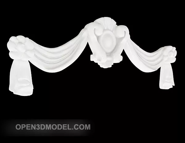 Gypsum Decorative Structure 3d model Gypsum Decorative Structure 3d model