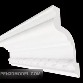 Plaster Gypsum Line Component 3d model