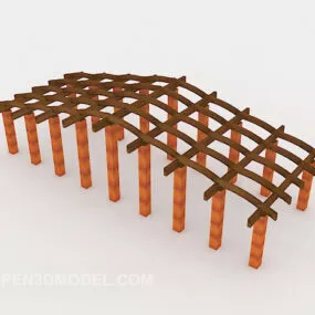 House Building Frame 3d model