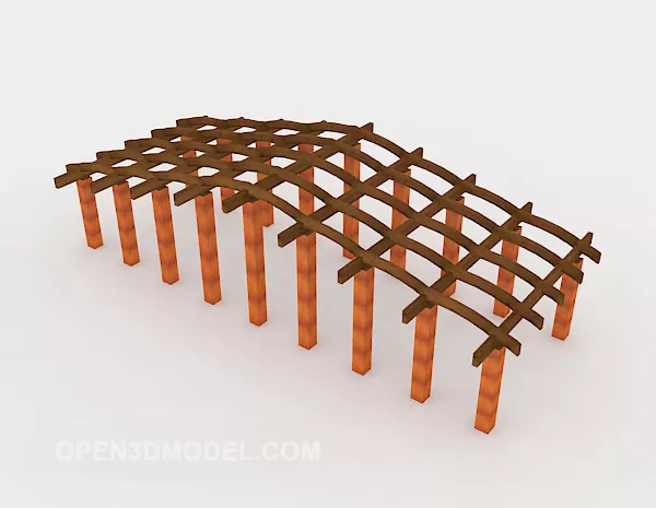 Storefront Medieval Architecture 3d model
