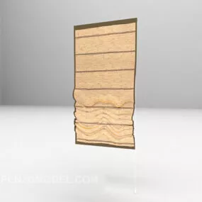 Hand-drawn Curtain Furniture 3d model