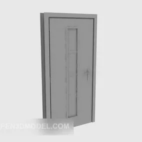 Home Door With Frame 3d model