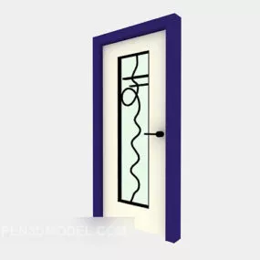 Hand-pulled Door Furniture 3d model
