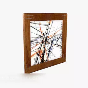 Hanging Painting Decoration 3d model
