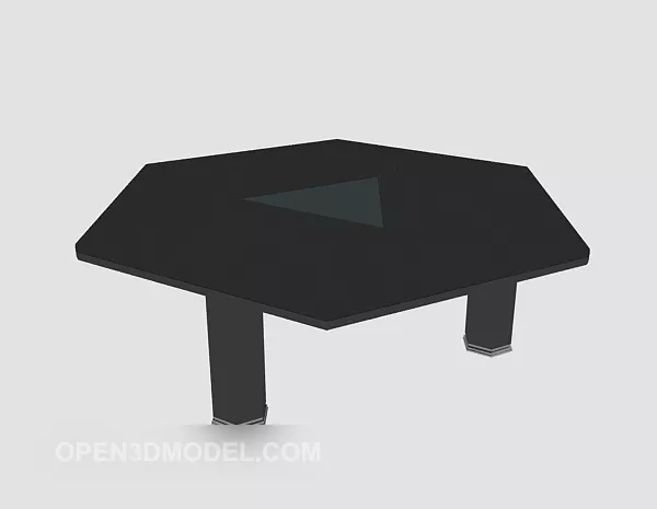 Hexagram Coffee Table 3d model Hexagram Coffee Table 3d model