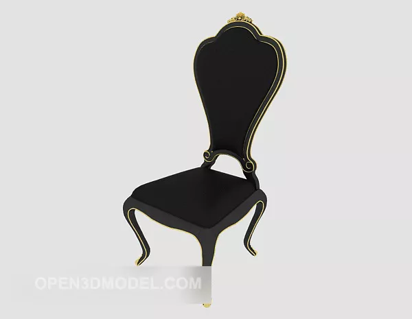 Bedroom Dressing Table With Rectangular Mirror 3d model