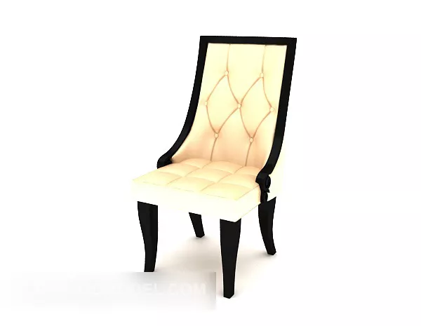 High Back Lounge Chair 3d model High Back Lounge Chair 3d model
