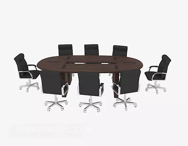 High-end Office Conference Table 3d model High-end Office Conference Table 3d model