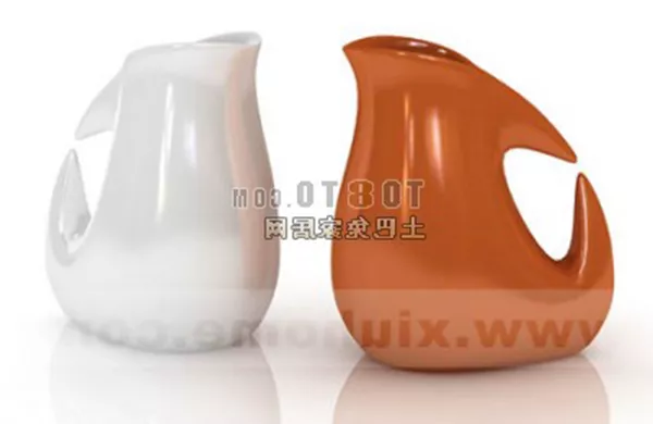 Color Ceramic Vase 3d model Color Ceramic Vase 3d model