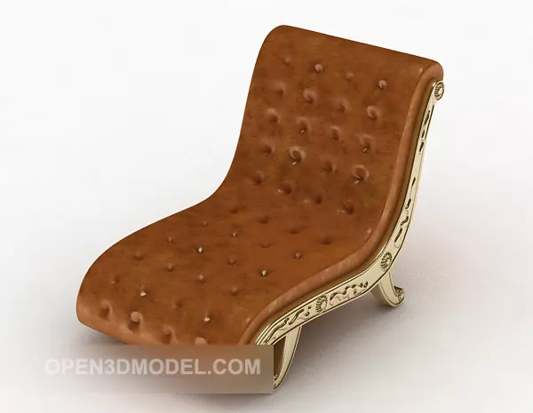 High-grade European Leather Sofa 3d model High-grade European Leather Sofa 3d model