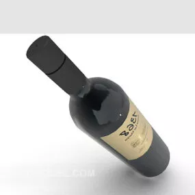 High-grade Red Wine 3d model