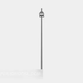 High Pole Street Lamp 3d model
