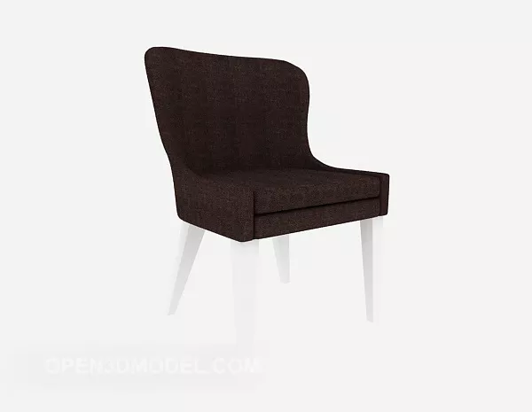 High-quality Sofa Chair Black Leather 3d model High-quality Sofa Chair Black Leather 3d model