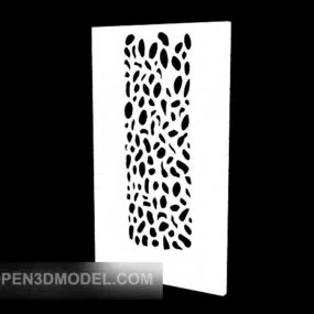 Hollow Wall Carving 3d model