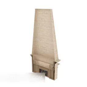Home All-in-one Fireplace 3d model
