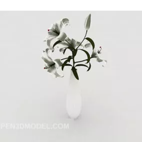 Home Bouquet Vase Plant 3d model