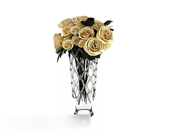 Rose Flower 3d model