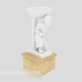 Home Building Swing 3d model