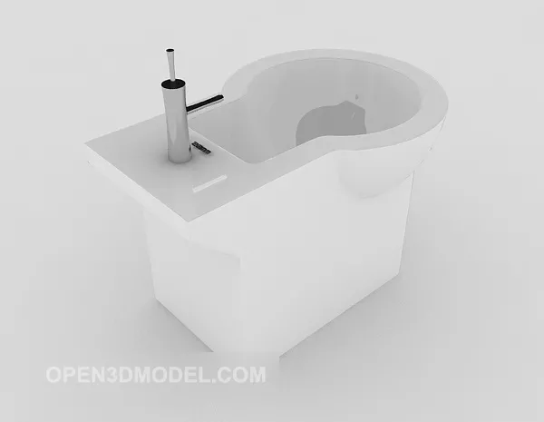 Outdoor Pool 3d model
