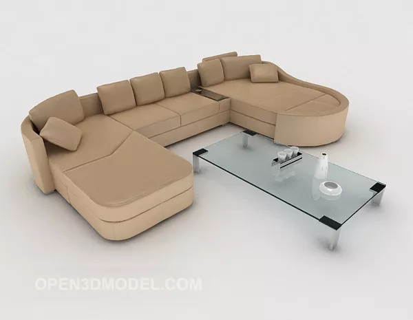 Home Comfort Combination Sofa 3d model Home Comfort Combination Sofa 3d model