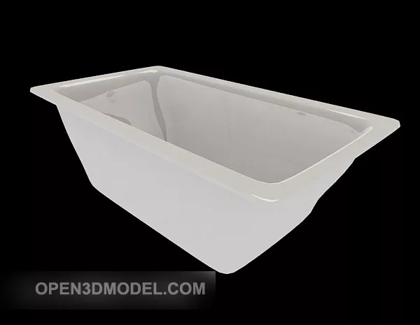 Soaking Bathtub 3d model