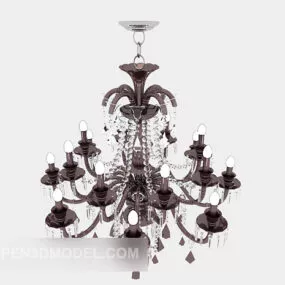 Home Vintage Common Chandelier 3d model