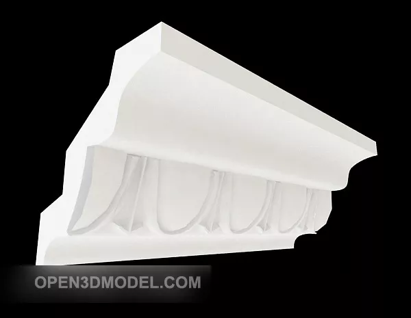 Home Common Gypsum Line 3d model Home Common Gypsum Line 3d model